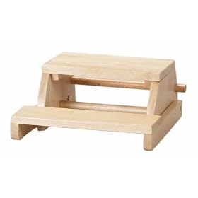 Gift Mark Childrens Flip Stool, Natural, Small by Gift Mark