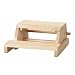 Gift Mark Childrens Flip Stool, Natural, Small