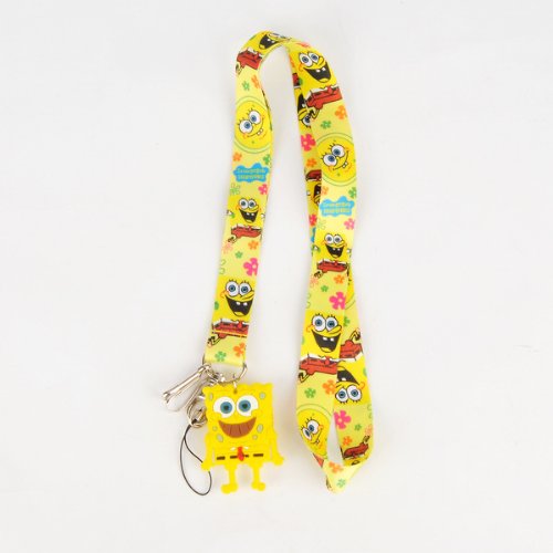 SpongeBob SquarePants Keyring Cell Phone Lanyard