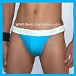 Groovin' Thong Brief - Blue (Normal Price $15.99)