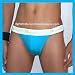 Groovin' Thong Brief - Blue (Normal Price $15.99)