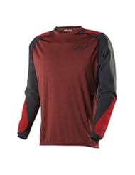 Sports: Fox Racing Explore Adventure Trail Jersey - Long Sleeve - Mens Heather Red, M - Fox Racing