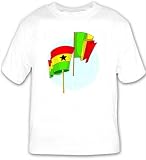 T-shirt with flags, international, Guyana