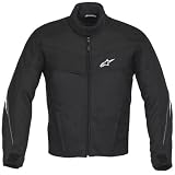 Alpinestars Argon Waterproof Textile Motorcycle Jacket - Black (Large - 2820-1501)