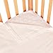 Quickzip Organic Zipper Crib Sheet, White