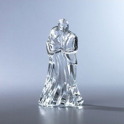 Waterford Wedding Heirloom Crystal Bride  Groom FigurineB0006V3CYE : image