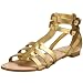 DV by Dolce Vita Women's Daisy-11 Sandal,Gold Nappa,8 M US