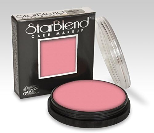 Mehron StarBlend Cake Makeup PINK - 2 oz. Wet / Dry