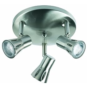 Recess Light In Satin Chrome Finish