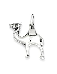 Sterling Silver Antiqued Camel Charm