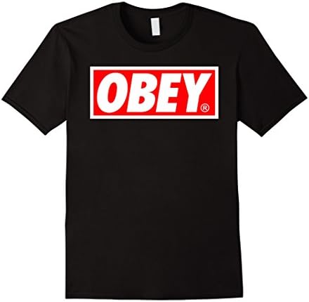 Men's OBEY t-shirt Large Black