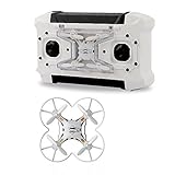 TEC.BEAN Mini Pocket Drone 4CH 6 Axis Gyro RC Micro Quadcopter with 3D Flip, Headless Mode, One Key Return Nano Copters RTF Mode 2 (WHITE) TEC.BEAN Mini Pocket Drone 4CH 6 Axis Gyro RC Micro Quadcopter with 3D Flip, Headless Mode, One Key Return Nano Copters RTF Mode 2 (WHITE)