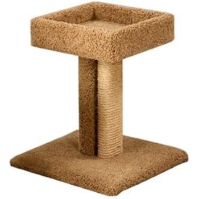 Pacific Pets Platform Sleeper Cat Lounger : Color SPECKLED SAND : Size 24 INCHES