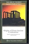 Origins of Great Ancient Civilizations: The Teaching Company CDs (The Great Courses)