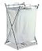 Folding Hamper with Canvas Pull-out Bag - Organize It All 5760