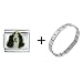 cocker_spaniel30cocker spaniel - Cocker Spaniel Black Italian Charm Bracelet