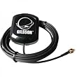 Gilsson Amplified  External MCX GPS Antenna with Windshield Mount for Garmin Nuvi 660 765 855 885 TomTom Go 720 OneXL
