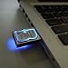 Mini Hard Disk 8GB USB2.0 flash drive LED Function while data transfer
