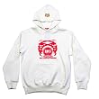 RMC Martin Ksohoh red LOGO hoodie. REDM0714