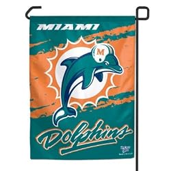 Miami Dolphins 11x15 Economy Garden Flag