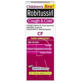 Robitussin CF childrens cough and cold relief syrup - 4 Oz