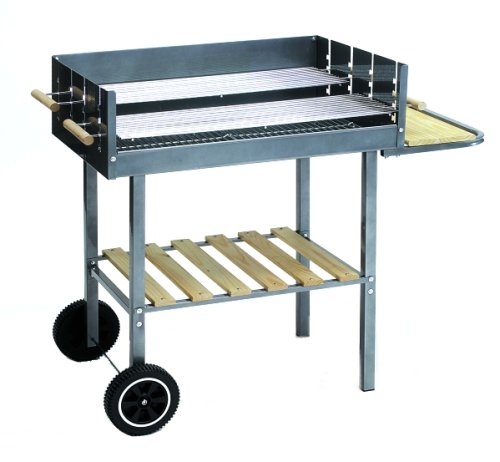 spécification Landmann 11474 Barbecue Double Grilles Acier Poudré 89 x 57 x 8 cm