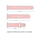 Apple Watch Replacement Band,Teslasz Soft Silicone Replacement Sports Wristbands Straps for Apple iWatch All Models (Purple 38 MM)
