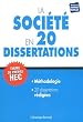 Societe en 20 Dissertations (la)