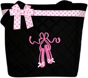 Girls Dance Tote Bag Ballet Slippers