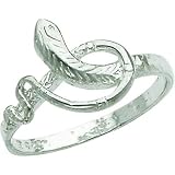Sterling Silver Snake Ring Size 6