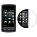 Black Flexible Soft Silicone Skin Case + Clear Reusable LCD Screen Protector for AT&T LG Vu CU920 Cell Phone