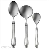 Oneida 15-03 Stainless Steel Sheraton 3 Piece Hostess Set