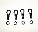 Bungee / Shock Cord Hook, Locking, 4 Piece