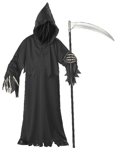 Grim Reaper Deluxe Costume - Medium by Unknown