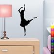 StikEez Black 20" Ballerina Dancer Fun Ballet Wall & Window Decal