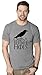 Mens Crows Before Hoes Funny T Shirt for Men Vintage Novelty Hilarious Gag Gift Funny T Shirts Vintage Apparel for Men Cool Animal Short Sleeve Novelty Dark Grey XL
