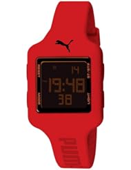 PUMA Womens PU910792006 Slide-S Red Digital Watch