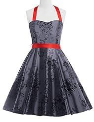 Sexy Taffeta Halter Floral Print Vintage Bandage Dress/Party Dress 