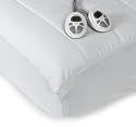 Sunbeam Imperial Twin Heated Mattress Pad, 140-Thread-Count Poly/Cotton, White