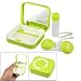 Rosallini Green Rounded Corner Rectangular Plastic Contact Lens Mate Box