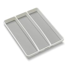 Madesmart 1-3/4 by 16 by 12-3/4-Inch Utensil Tray, White