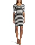 Eight Sixty Women's 3/4 Sleeve Diamond Side Striped Dress