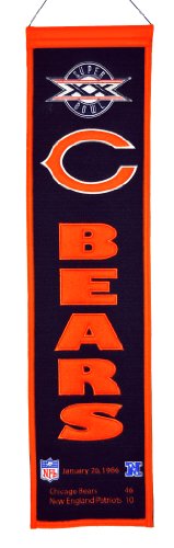Winning Streak Sports NFL Chicago Bears Super Bowl XX Banner