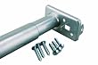 John Sterling RP0022-30/48 Adjustable Closet Rod, Platinum, 30-Inch to 48-Inch