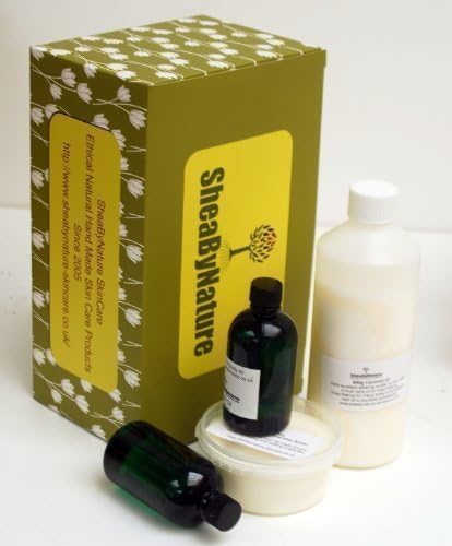Natural Shea Butter Soap Making Kit: Learn How to Make Natural Handmade Soap from Scratch with Natural Oils. Suitable for Absolute Beginners. Cold Process soap Making. All ingredients, Instructions and Mould. by SheaByNature