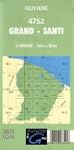 Carte routi�re : Grand Santi - Guyane