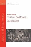 Quem Pastores Laudavere: SATB and Opt. Organ