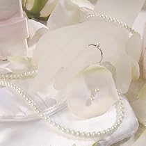 Traditional Pearl Flower Girl Jewelry Set