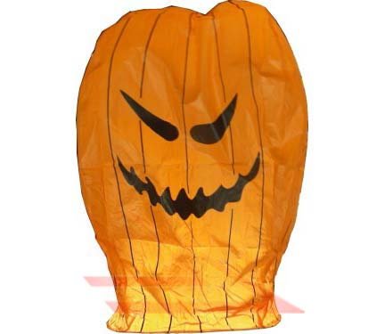 25 Pumpkin Sky Lanterns