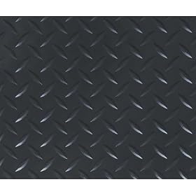 G-Floor Van Trailer Floor Coverings - 9ft. x 44ft., Diamond Design, Midnight Black, Model#... by Better Life Technology